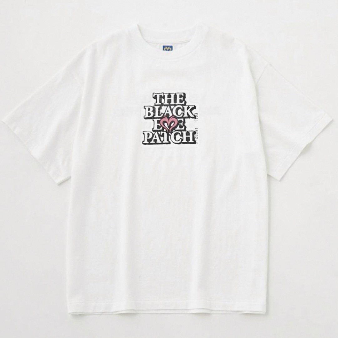 MOUSSY×THE BLACK EYE PATCH Tシャツ　ホワイト メンズのトップス(Tシャツ/カットソー(半袖/袖なし))の商品写真