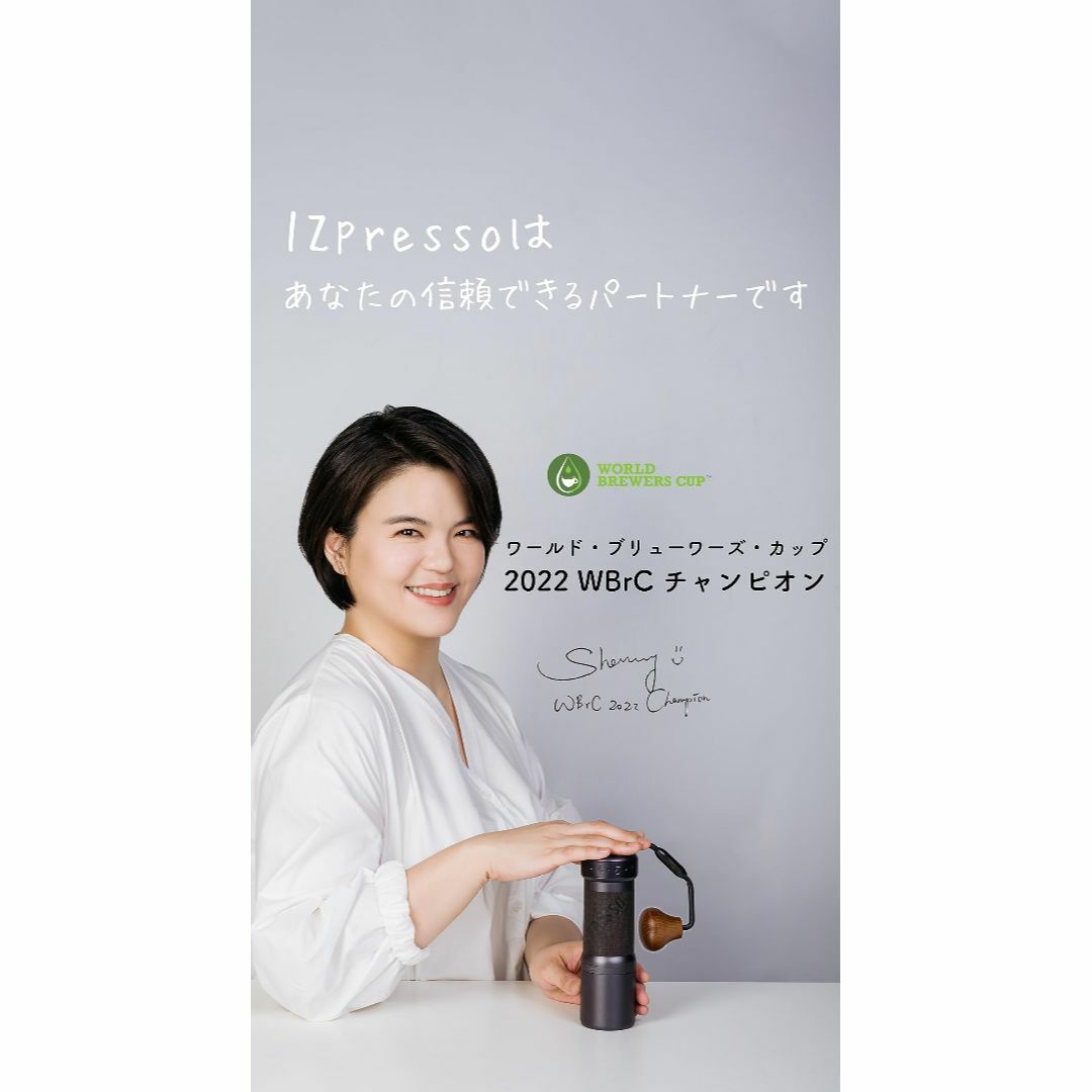 1Zpresso K-Ultra 手挽きコーヒーミル シルバー携帯用ケース付き清 インテリア/住まい/日用品のキッチン/食器(容器)の商品写真