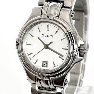 グッチ(Gucci)のグッチ GUCCI 9040L レディース腕時計 磨き済み 電池新品 s1587(腕時計)