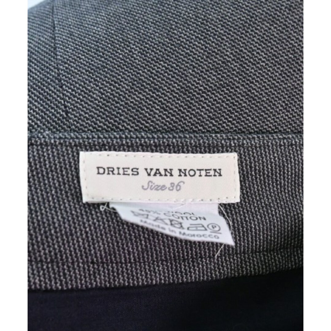 DRIES VAN NOTEN(ドリスヴァンノッテン)のDRIES VAN NOTEN スラックス 36(XS位) グレー 【古着】【中古】 レディースのパンツ(その他)の商品写真