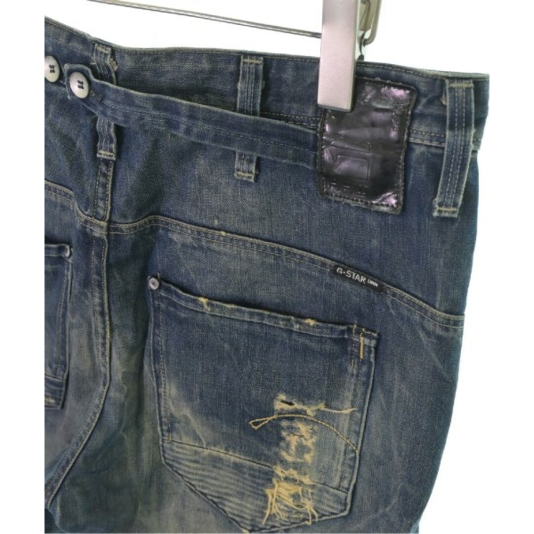 G-STAR RAW(ジースター)のG-STAR RAW デニムパンツ 27(XS位) 紺系(デニム) 【古着】【中古】 メンズのパンツ(デニム/ジーンズ)の商品写真