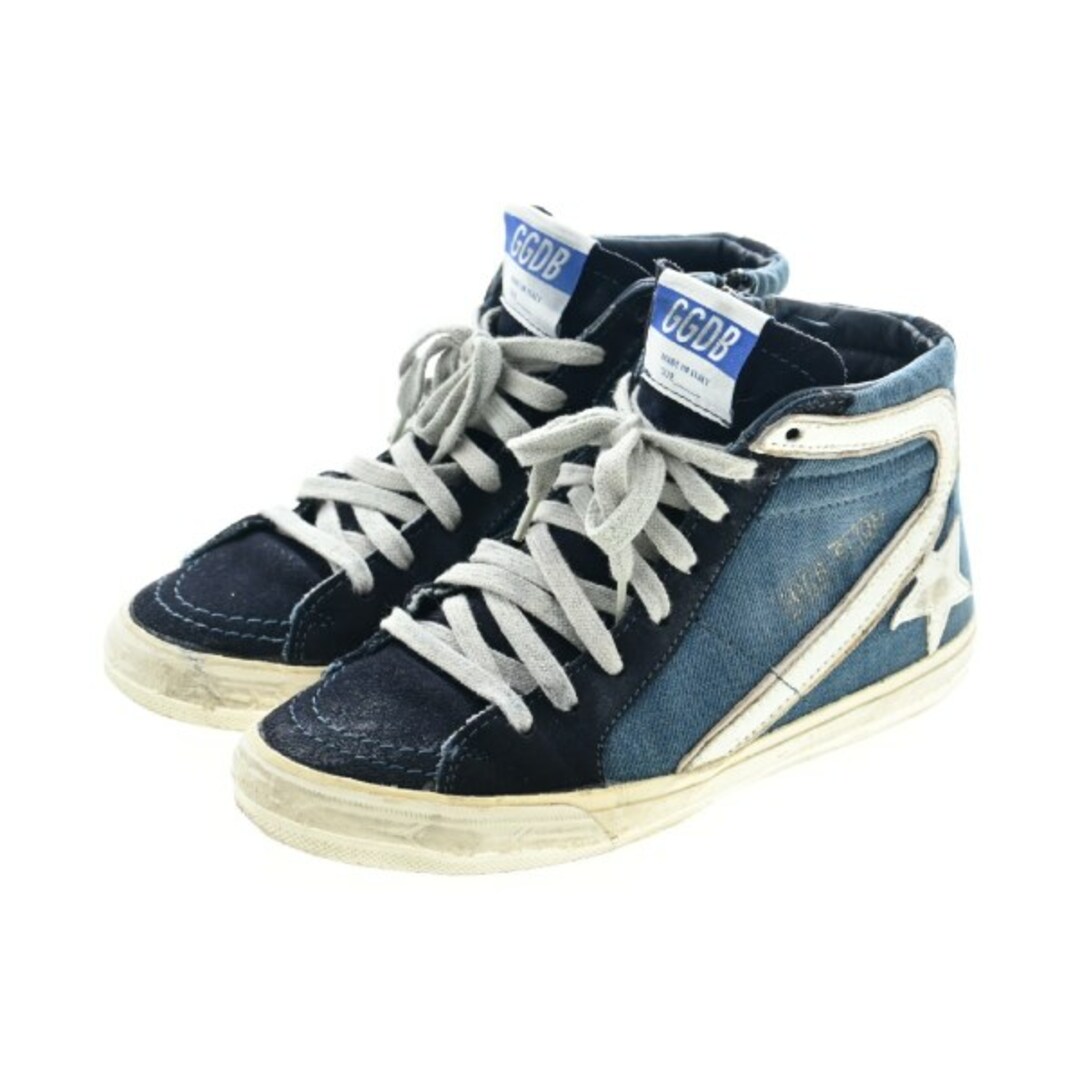 GOLDEN GOOSE(ゴールデングース)のGOLDEN GOOSE スニーカー 35(23cm位) インディゴ(デニム) 【古着】【中古】 レディースの靴/シューズ(スニーカー)の商品写真