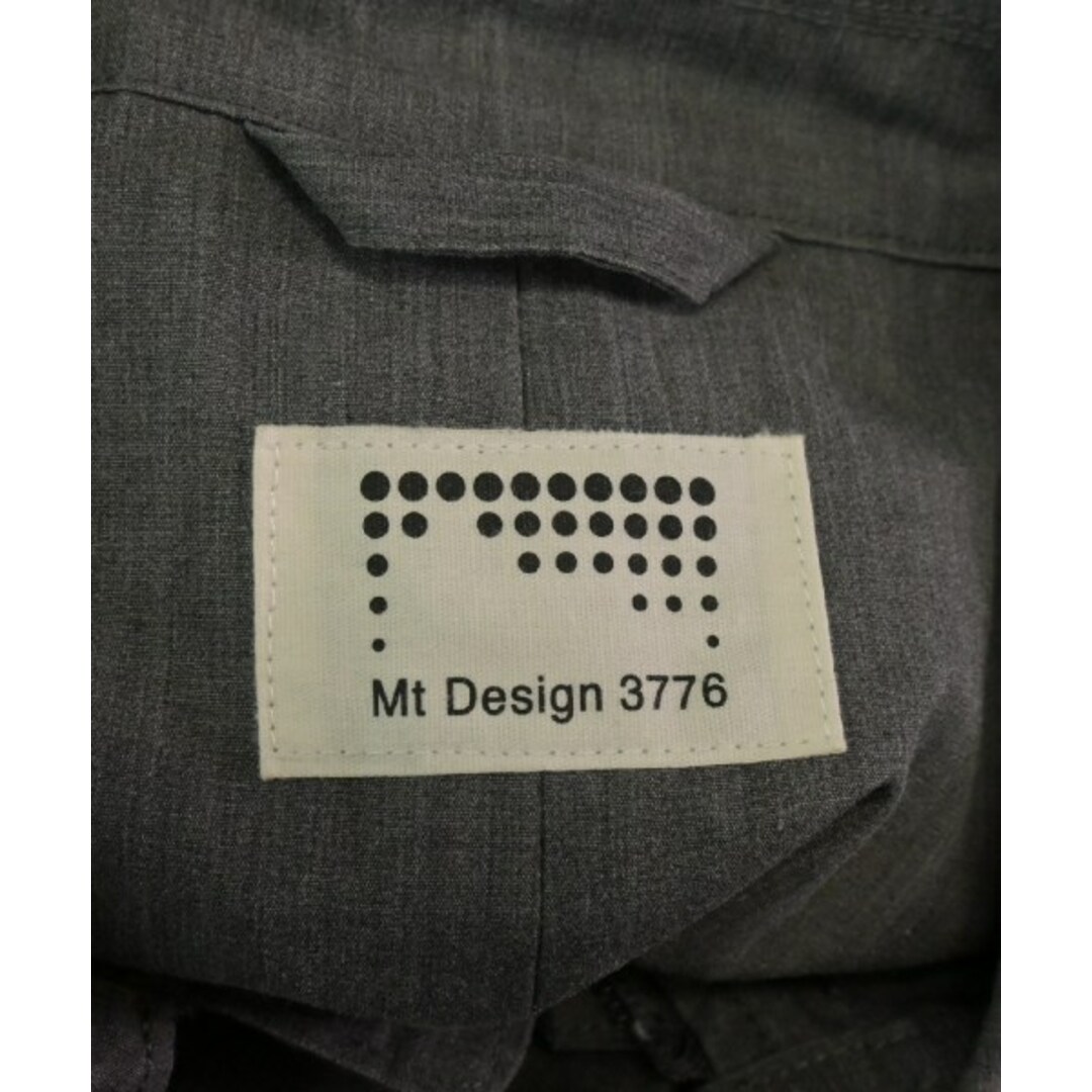 Mt Design 3776 ステンカラーコート -(XXL位) グレー 【古着】【中古】 メンズのジャケット/アウター(ステンカラーコート)の商品写真