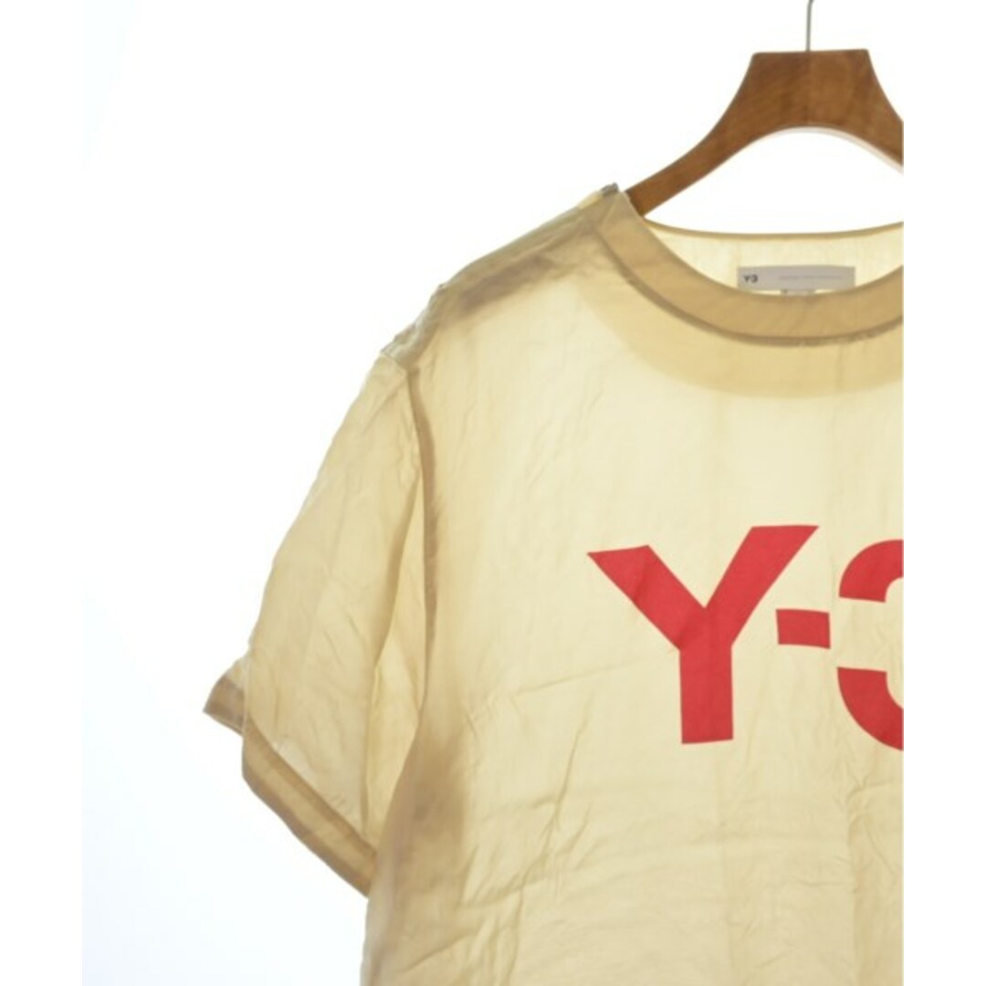 Y-3(ワイスリー)のY-3 ワイスリー Tシャツ・カットソー S ベージュ 【古着】【中古】 メンズのトップス(Tシャツ/カットソー(半袖/袖なし))の商品写真