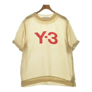 Y-3 ワイスリー Tシャツ・カットソー S ベージュ 【古着】【中古】