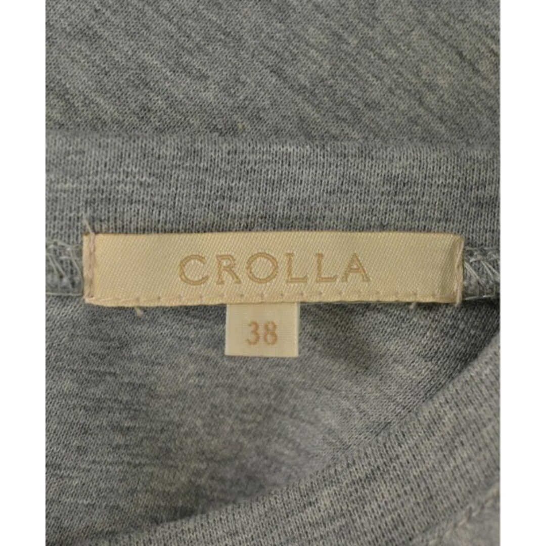 CROLLA(クローラ)のcrolla クローラ ワンピース 38(M位) グレー 【古着】【中古】 レディースのワンピース(ひざ丈ワンピース)の商品写真
