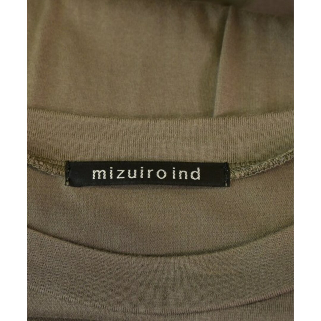 mizuiro ind(ミズイロインド)のmizuiro ind ミズイロインド ワンピース F ベージュ 【古着】【中古】 レディースのワンピース(ひざ丈ワンピース)の商品写真