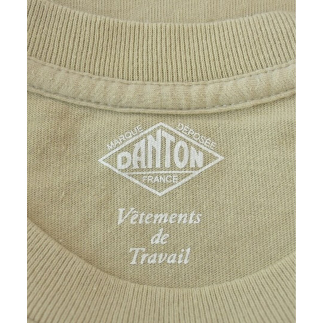 DANTON(ダントン)のDANTON ダントン Tシャツ・カットソー 40(M位) ベージュ 【古着】【中古】 メンズのトップス(Tシャツ/カットソー(半袖/袖なし))の商品写真