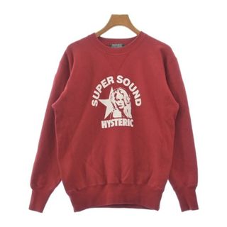 HYSTERIC GLAMOUR - HYSTERIC GLAMOUR ヒステリックグラマー スウェット M 赤 【古着】【中古】