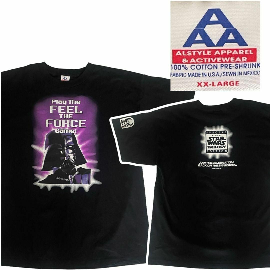 AAA(トリプルエー)の90s ダースベーダー スターウォーズ タコベル ペプシ 協賛 プロモTシャツ メンズのトップス(Tシャツ/カットソー(半袖/袖なし))の商品写真