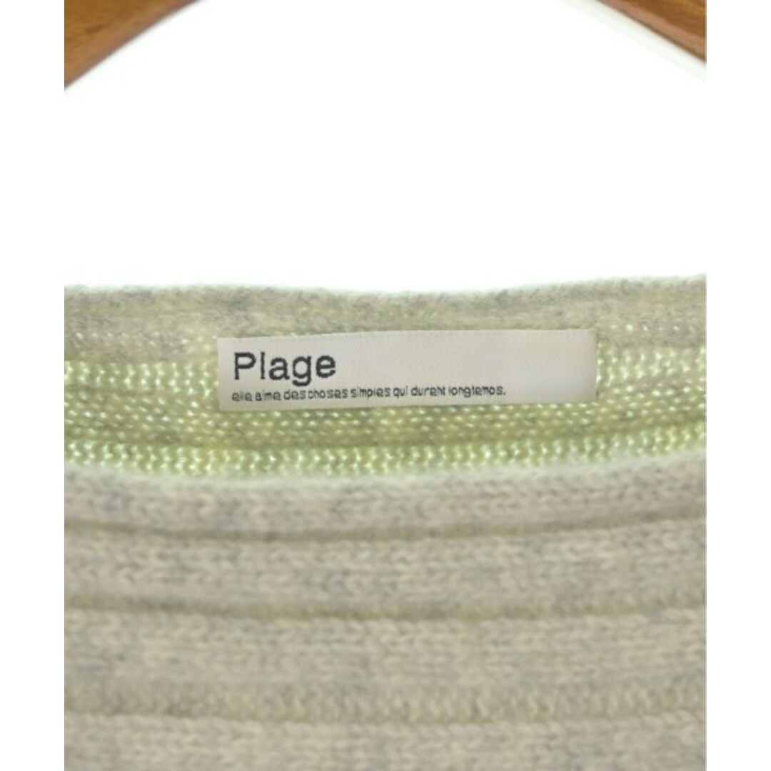 Plage(プラージュ)のPlage プラージュ ニット・セーター F グレー 【古着】【中古】 レディースのトップス(ニット/セーター)の商品写真