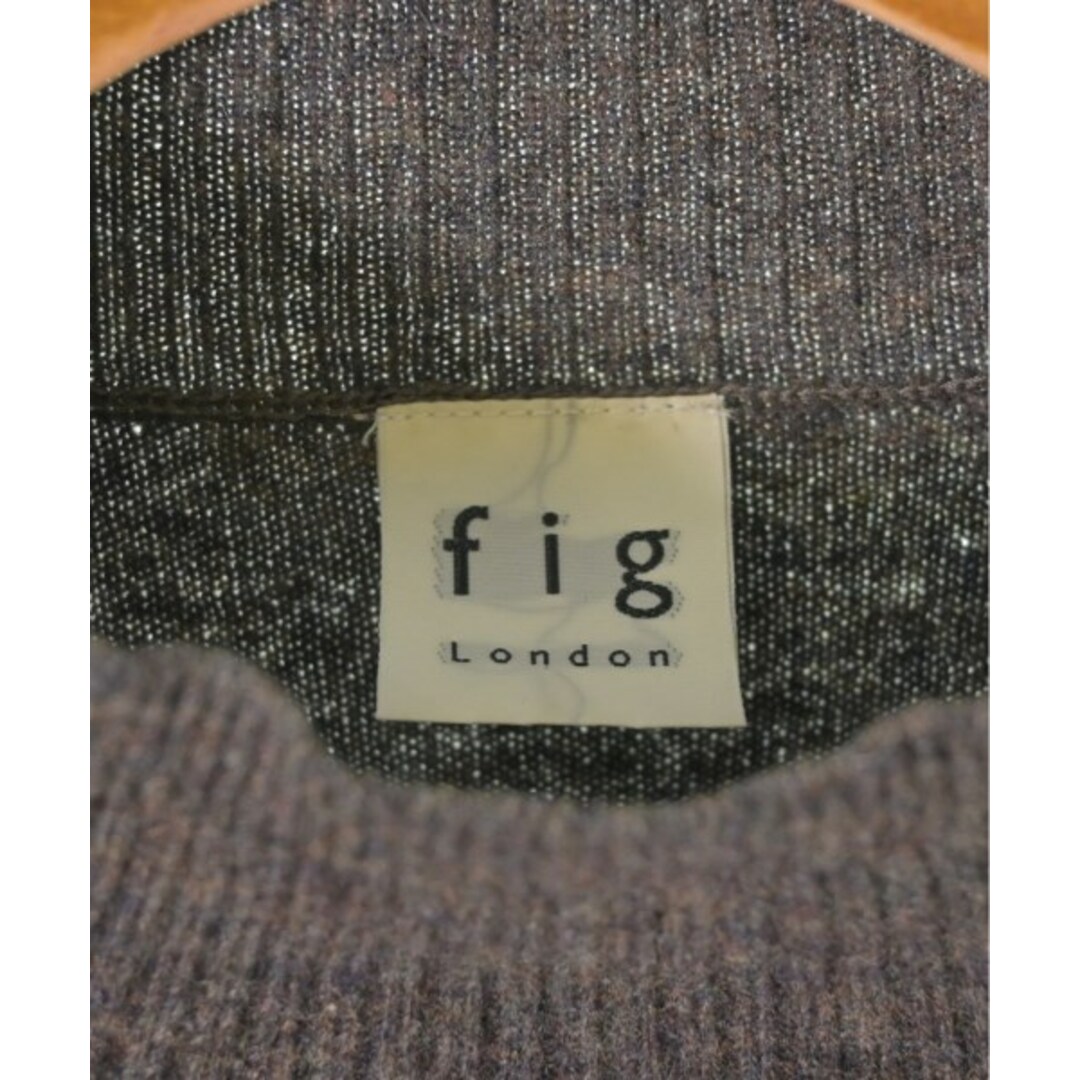 fig London(フィグロンドン)のfig London フィグロンドン ニット・セーター F 茶 【古着】【中古】 レディースのトップス(ニット/セーター)の商品写真