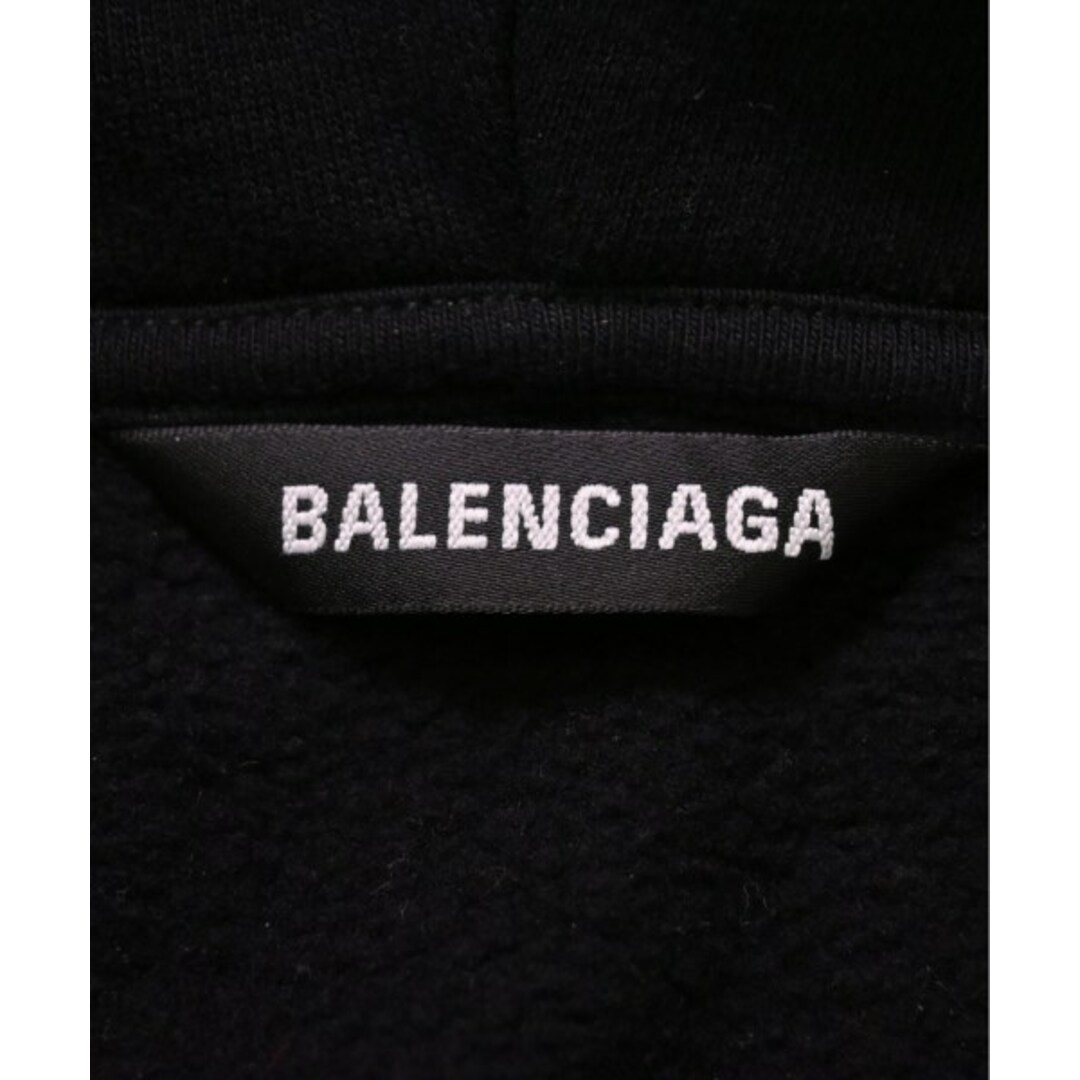 Balenciaga(バレンシアガ)のBALENCIAGA バレンシアガ パーカー S 黒 【古着】【中古】 メンズのトップス(パーカー)の商品写真