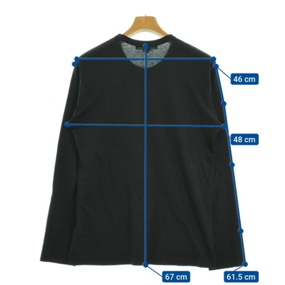COMME des GARCONS SHIRT(コムデギャルソンシャツ)のCOMME des GARCONS SHIRT Tシャツ・カットソー M 黒 【古着】【中古】 メンズのトップス(Tシャツ/カットソー(半袖/袖なし))の商品写真