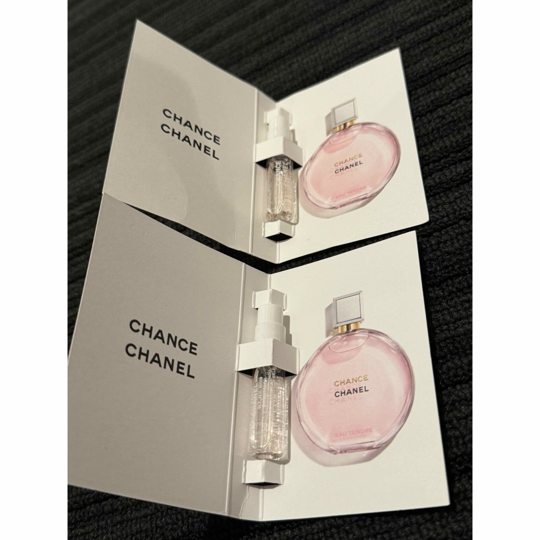CHANEL(シャネル)のCHANEL シャネル　チャンス　オータンドゥル　香水　サンプル　ピンク　新品 コスメ/美容の香水(香水(女性用))の商品写真