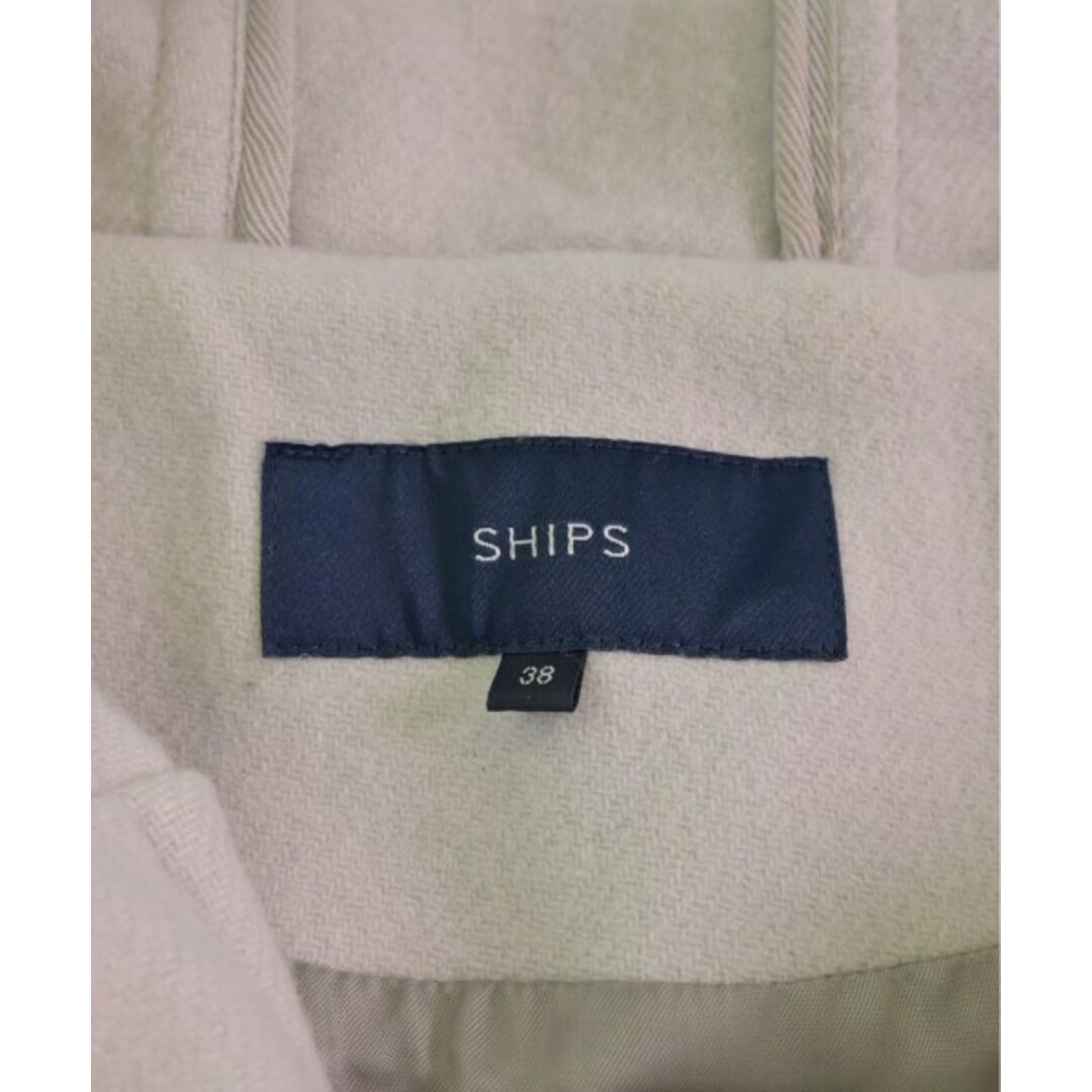 SHIPS(シップス)のSHIPS シップス ダッフルコート 38(M位) グレー 【古着】【中古】 レディースのジャケット/アウター(ダッフルコート)の商品写真