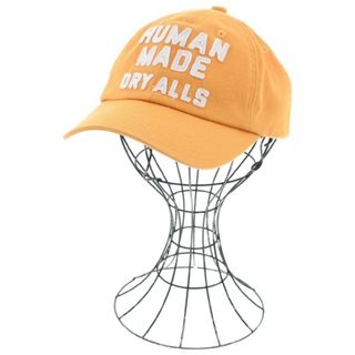 ヒューマンメイド(HUMAN MADE)のHUMAN MADE ヒューマンメイド キャップ - オレンジ 【古着】【中古】(キャップ)