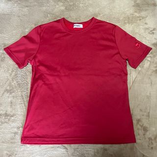 ファイテン　Tシャツ　赤　L(Tシャツ(半袖/袖なし))