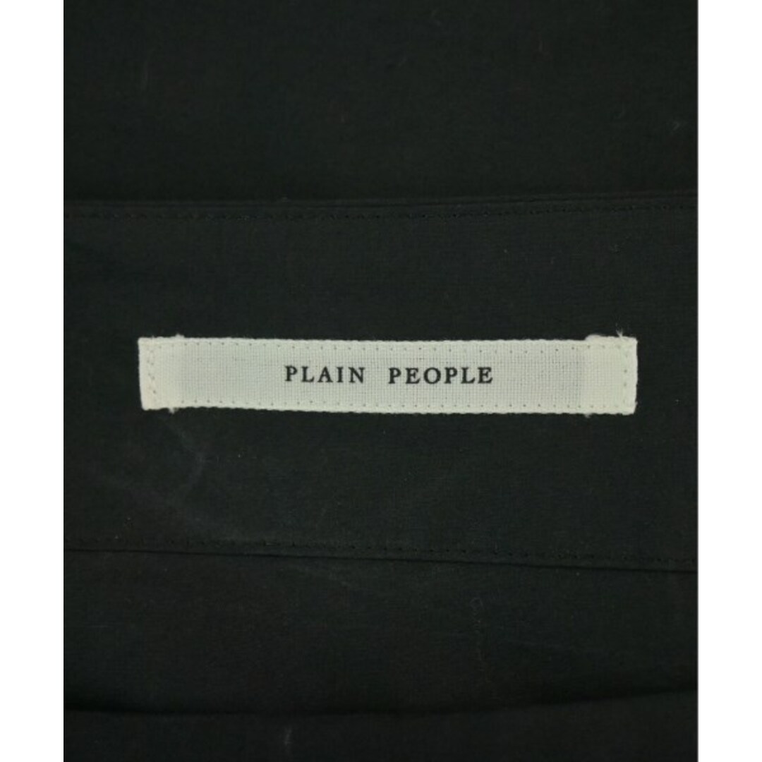 PLAIN PEOPLE(プレインピープル)のPLAIN PEOPLE プレインピープル ブラウス 2(S位) 黒系 【古着】【中古】 レディースのトップス(シャツ/ブラウス(長袖/七分))の商品写真