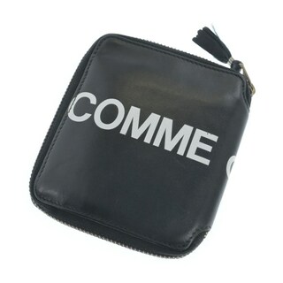 コムデギャルソン(COMME des GARCONS)のCOMME des GARCONS コムデギャルソン 財布・コインケース - 黒 【古着】【中古】(折り財布)