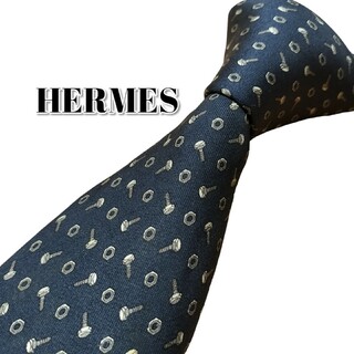 Hermes - ★HERMES★　エルメス　ブラック系　総柄　フランス製
