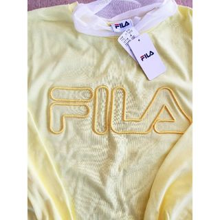 【クーポン◎150サイズ●新品未使用】FILA　長袖シャツ　首元レースがかわいい(Tシャツ/カットソー)