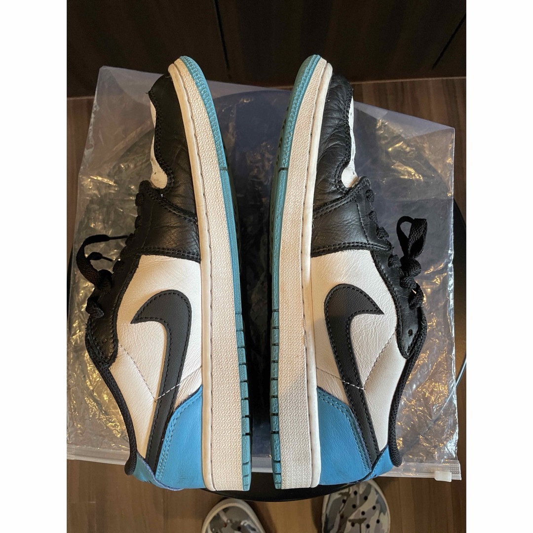 NIKE(ナイキ)のNIKE AIR JORDAN 1 RETRO LOW OGダークパウダーブルー メンズの靴/シューズ(スニーカー)の商品写真