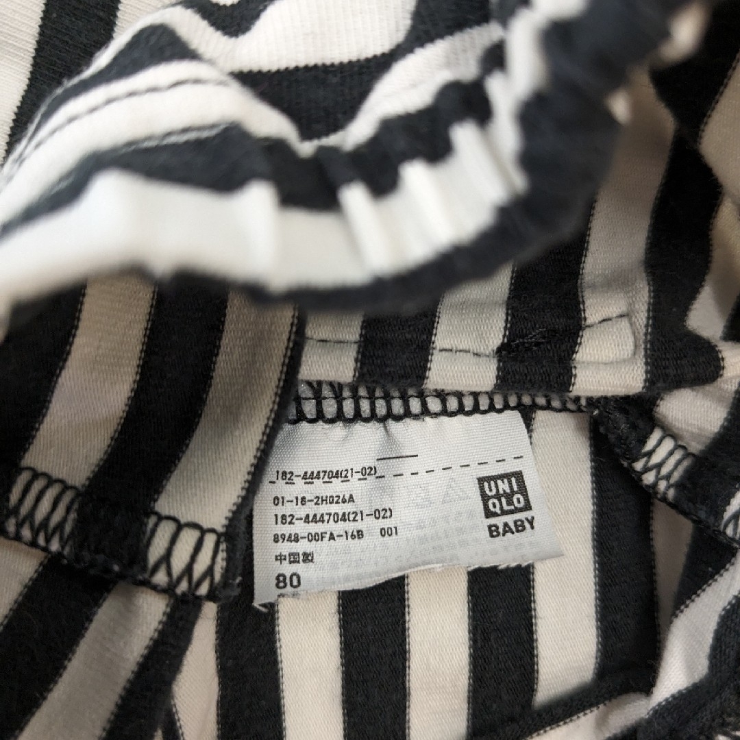 d-fence・ユニクロ　パンツセット　80cm キッズ/ベビー/マタニティのベビー服(~85cm)(パンツ)の商品写真