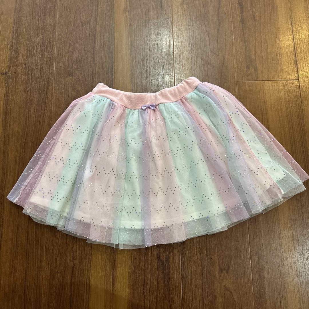 しまむら(シマムラ)のしまむら　チュールスカート キッズ/ベビー/マタニティのキッズ服女の子用(90cm~)(スカート)の商品写真