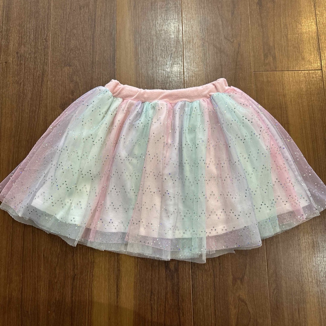 しまむら(シマムラ)のしまむら　チュールスカート キッズ/ベビー/マタニティのキッズ服女の子用(90cm~)(スカート)の商品写真