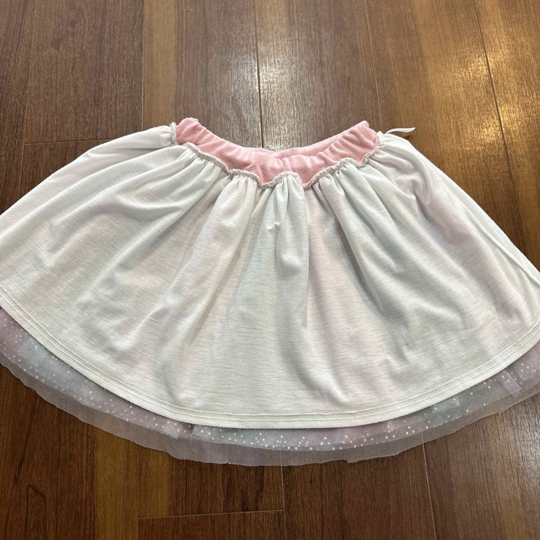 しまむら(シマムラ)のしまむら　チュールスカート キッズ/ベビー/マタニティのキッズ服女の子用(90cm~)(スカート)の商品写真