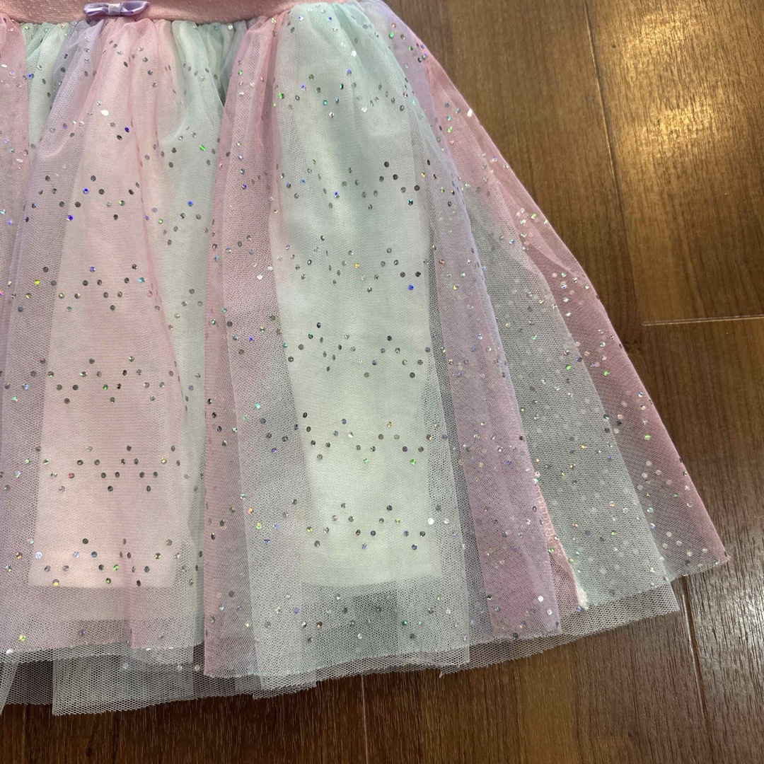 しまむら(シマムラ)のしまむら　チュールスカート キッズ/ベビー/マタニティのキッズ服女の子用(90cm~)(スカート)の商品写真