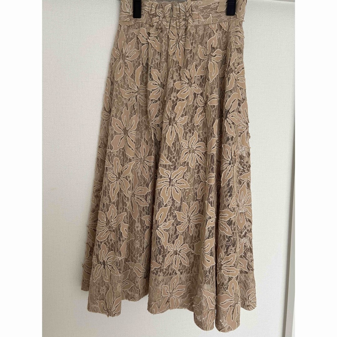 SNIDEL(スナイデル)のSNIDEL スナイデル  ファブリックオパールスカート レディースのスカート(ロングスカート)の商品写真