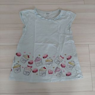 ユニクロ(UNIQLO)のユニクロ　子供服ノースリーブTシャツ　130cm　美品(Tシャツ/カットソー)