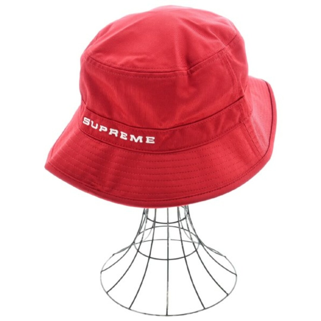 Supreme(シュプリーム)のSupreme シュプリーム ハット L/XL 赤 【古着】【中古】 メンズの帽子(ハット)の商品写真