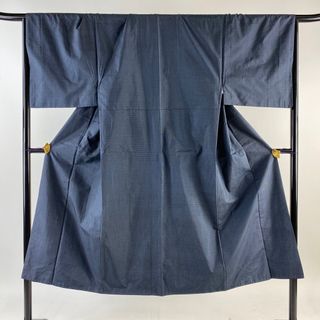 男着物 身丈140cm 裄丈67cm 正絹 美品 優品 【中古】(着物)