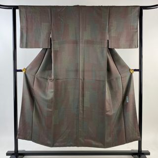 小紋 身丈150cm 裄丈62cm 正絹 美品 優品 【中古】(着物)