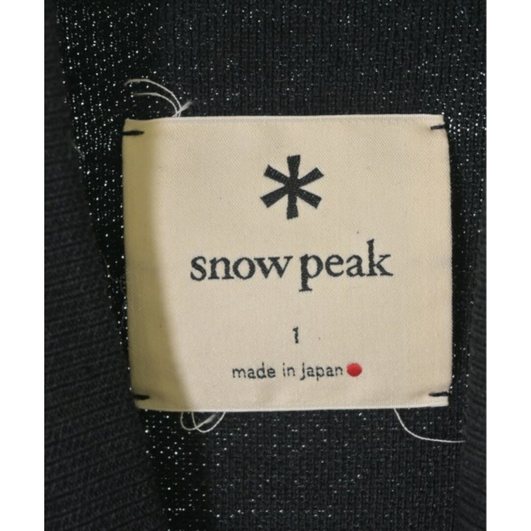 Snow Peak(スノーピーク)のsnow peak スノーピーク ニット・セーター 1(S位) 黒 【古着】【中古】 レディースのトップス(ニット/セーター)の商品写真