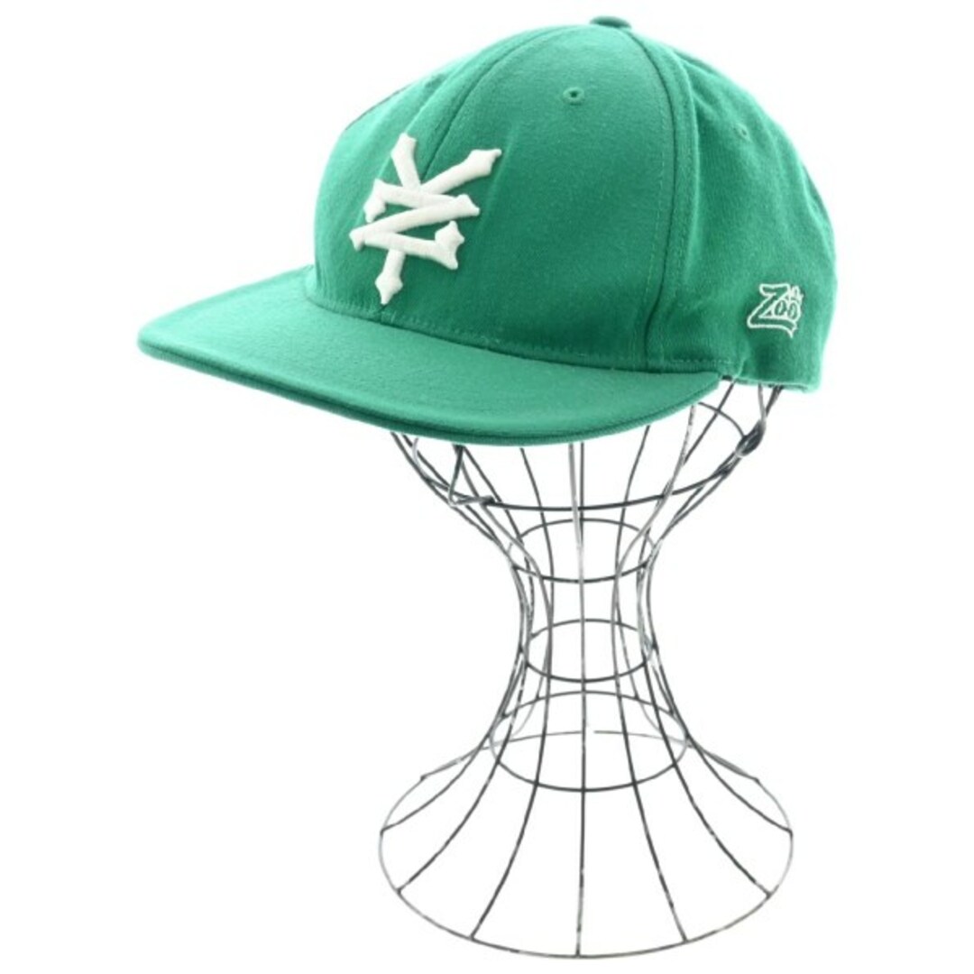 ZOO YORK(ズーヨーク)のZOO YORK ズーヨーク キャップ F 緑 【古着】【中古】 メンズの帽子(キャップ)の商品写真