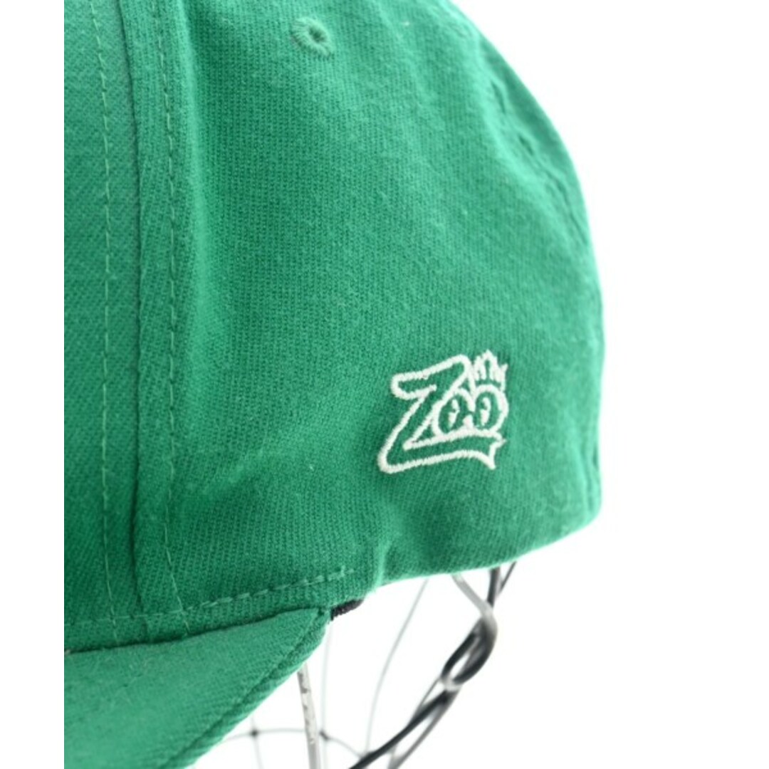 ZOO YORK(ズーヨーク)のZOO YORK ズーヨーク キャップ F 緑 【古着】【中古】 メンズの帽子(キャップ)の商品写真