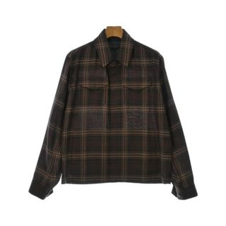 アンダーカバー(UNDERCOVER)のUNDER COVER ブルゾン（その他） 2(M位) 茶(チェック) 【古着】【中古】(その他)