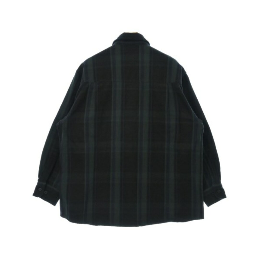 WTAPS カジュアルシャツ 02(M位) 緑x黒x紺(チェック) 【古着】【中古】 メンズのトップス(シャツ)の商品写真