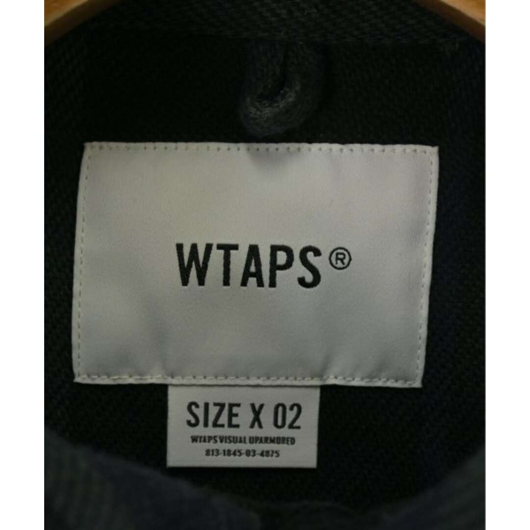 WTAPS カジュアルシャツ 02(M位) 緑x黒x紺(チェック) 【古着】【中古】 メンズのトップス(シャツ)の商品写真