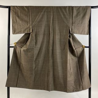 男着物 身丈140cm 裄丈65.5cm 正絹 優品 【中古】(着物)