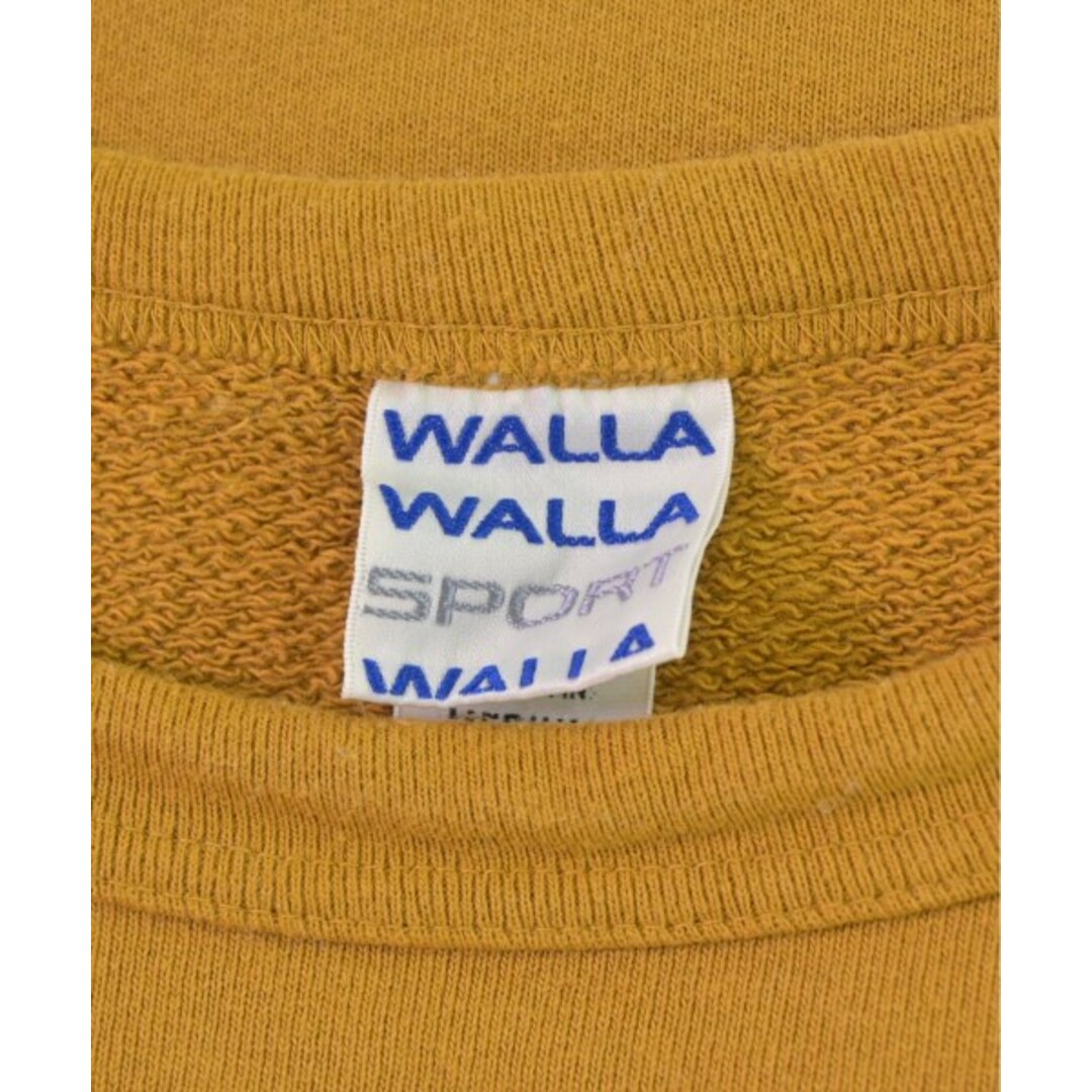 WALLA WALLA SPORT(ワラワラスポーツ)のWALLA WALLA SPORT スウェット M マスタード系 【古着】【中古】 メンズのトップス(スウェット)の商品写真