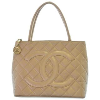 シャネル(CHANEL)のCHANEL シャネル トートバッグ - ピンクベージュ 【古着】【中古】(トートバッグ)