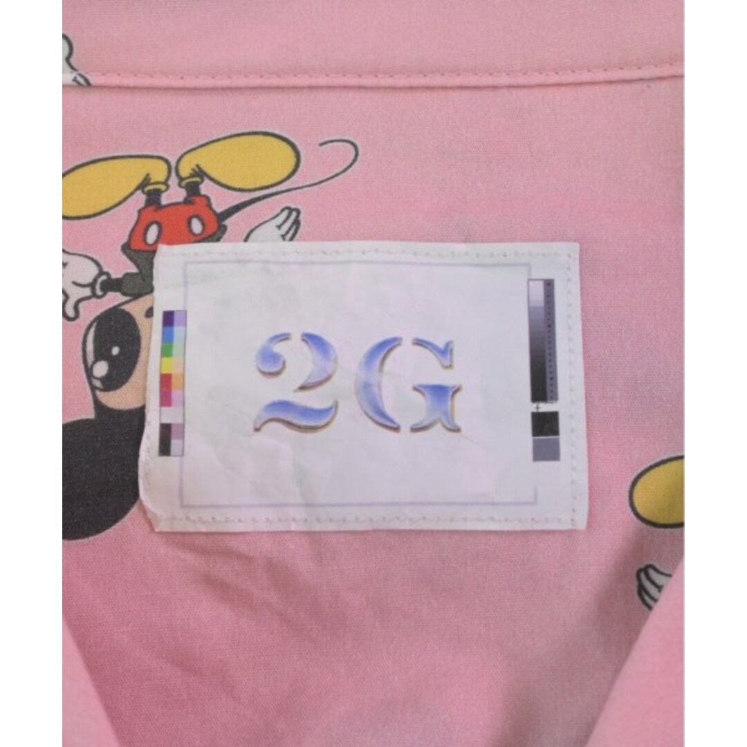 2G(ツージー)の2G ツージー カジュアルシャツ L ピンクx黒x黄等(総柄) 【古着】【中古】 メンズのトップス(シャツ)の商品写真