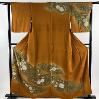 訪問着 身丈157cm 裄丈64cm 正絹 秀品 【中古】(着物)