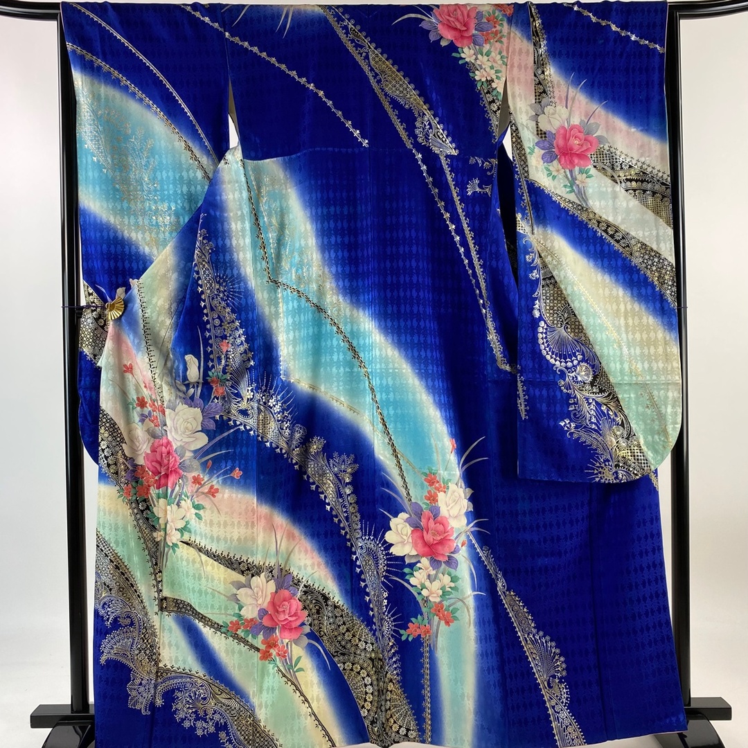 振袖 身丈163.5cm 裄丈66cm 正絹 秀品 【中古】 レディースの水着/浴衣(着物)の商品写真