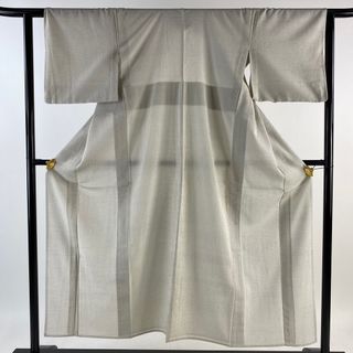 お召 身丈151.5cm 裄丈62cm 正絹 秀品 【中古】(着物)